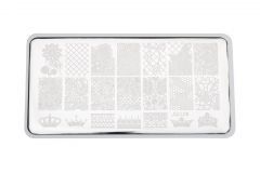 Пластина для стемпинга E.co Nails JQ-L08