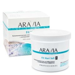 Соль для обертывания бальнеологическая с антицеллюлитным эффектом ARAVIA Organic Fit Mari Salt 500мл