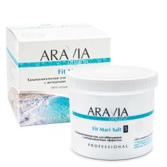 Соль для обертывания бальнеологическая с антицеллюлитным эффектом ARAVIA Organic Fit Mari Salt 500мл