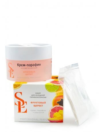 Крем-парафин для рук в наборе Start Epil «Фруктовый щербет» (крем парафин+перчатки) 150 мл.