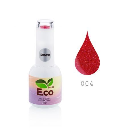 Гель-лак для ногтей светоотражающий E.co Nails Disco №04, 10мл.