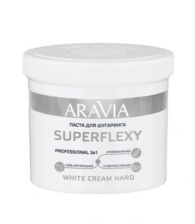 Сахарная паста для шугаринга ARAVIA Professional SUPERFLEXY WHITE CREAM 750г.