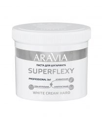 Сахарная паста для шугаринга ARAVIA Professional SUPERFLEXY WHITE CREAM 750г.