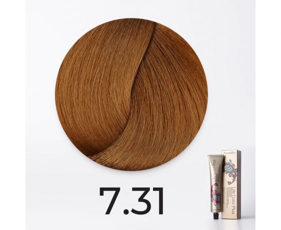 Краска для волос FarmaVita Life Color Plus 7.31 светлый табак, 100мл