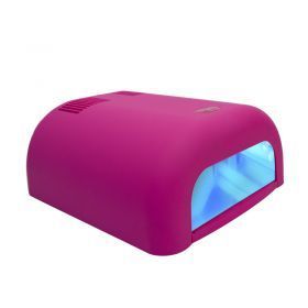 УФ лампа 36W ASN Tunnel "Велюр" розовая