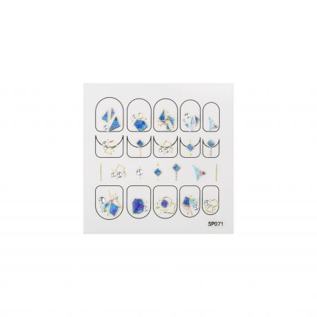 Наклейки для ногтей E.co Nails SP071