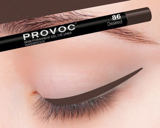 Гелевая подводка в карандаше для глаз Provoc Gel Eye Liner №86 Desired