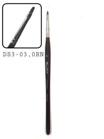 DS3-03,0RN/DS33R Кисть син овал п/к.3  нест.бордо