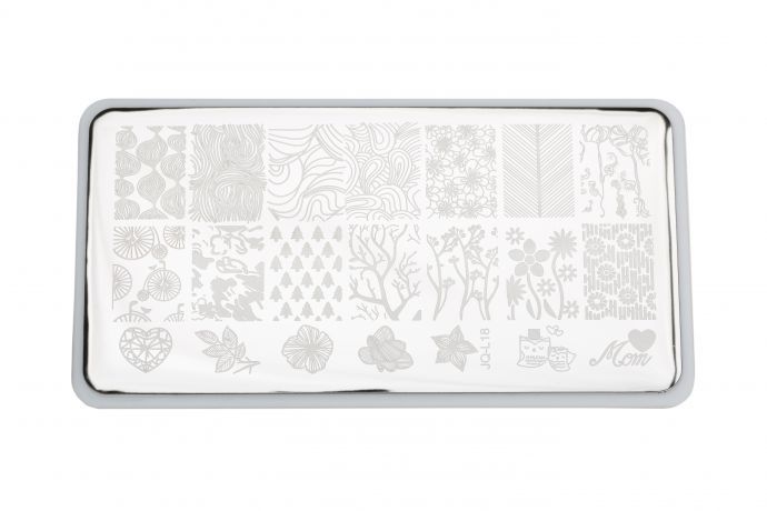 Пластина для стемпинга E.co Nails JQ-L18