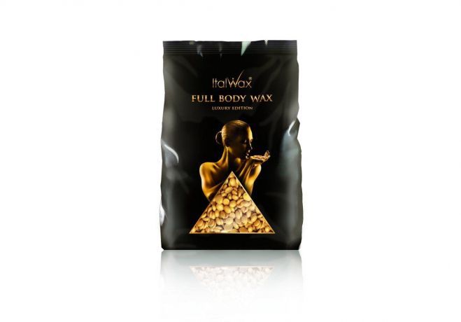 Воск для депиляции полимерный в гранулах Full Body Wax ITALWAX 1000 г