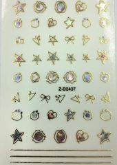 Наклейки для ногтей Z-D2437