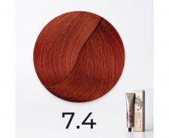 Краска для волос FarmaVita Life Color Plus 7.4 медный блондин, 100мл