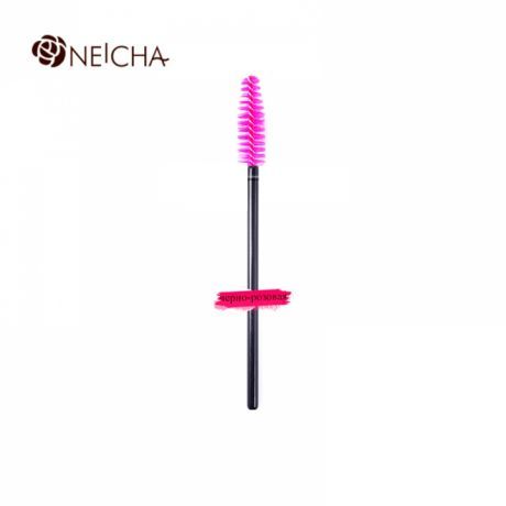 Щеточка для ресниц одноразовая черно- розовая Neicha