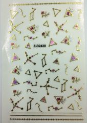 Наклейки для ногтей Z-D2438