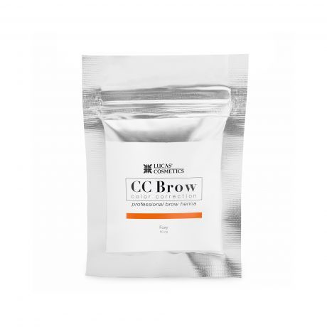 Хна для бровей CC Brow (foxy) в саше (рыжий), 10 гр