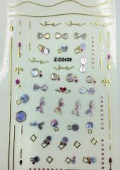 Наклейки для ногтей Z-D2439