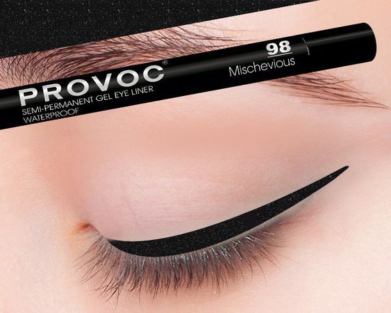 Гелевая подводка в карандаше для глаз Provoc Gel Eye Liner №98 Mischevious