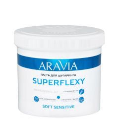 Сахарная паста для шугаринга ARAVIA Professional SUPERFLEXY Soft Sensetive 750г.