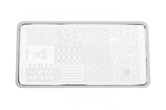 Пластина для стемпинга E.co Nails XY-Z08