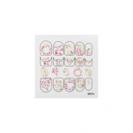 Наклейки для ногтей E.co Nails SP076