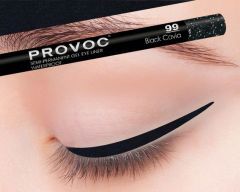 Гелевая подводка в карандаше для глаз Provoc Gel Eye Liner №99 Black Cavia
