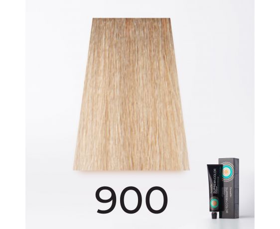 Краска для волос FarmaVita Suprema 900 очень светлый блондин супер осветляющий, 60мл