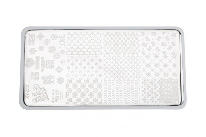 Пластина для стемпинга E.co Nails XY-Z12