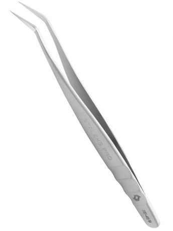 Пинцет для ресниц профессиональный EXPERT 41 TYPE 9 (L-образный, 35')