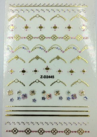 Наклейки для ногтей Z-D2445