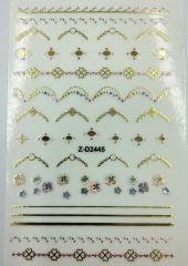 Наклейки для ногтей Z-D2445