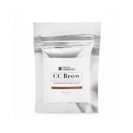 Хна для бровей CC Brow (grey brown) в саше (серо-коричневый), 10 гр