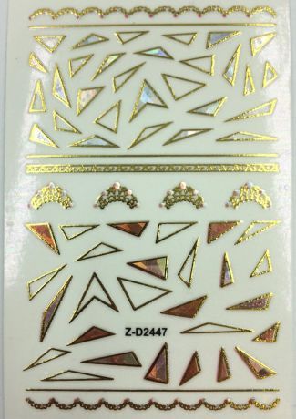 Наклейки для ногтей Z-D2447