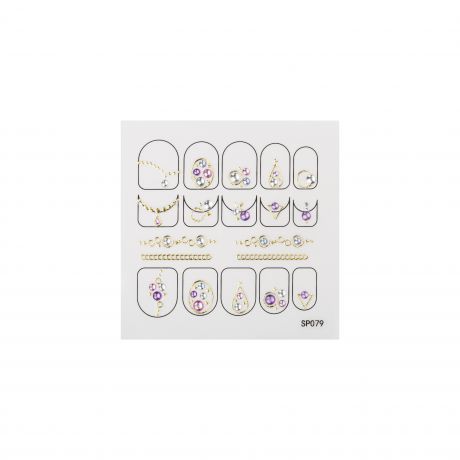 Наклейки для ногтей E.co Nails SP079