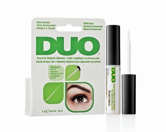 Клей для накладных ресниц с витаминами с кистью, прозрачный Ardell Duo Brush On Clear Adhesive 5 г