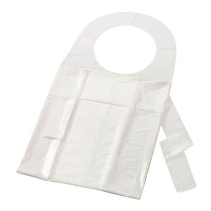 Фартук одноразовый 70х110, белый, 100шт