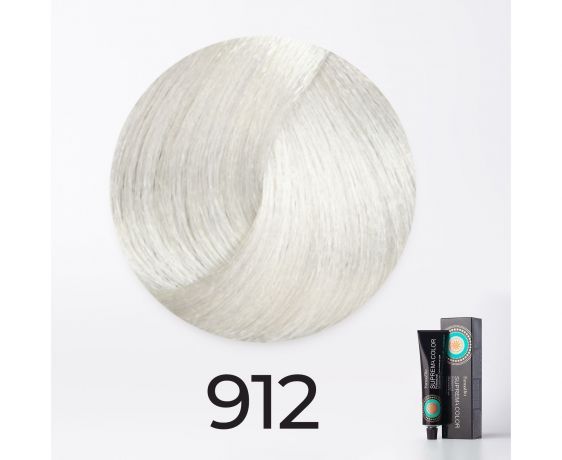 Краска для волос FarmaVita Suprema 912 жемчужный блондин осветляющий, 60мл
