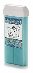 Воск FLEX в картридже 100мл, Аквамарин (№2 + полоски)