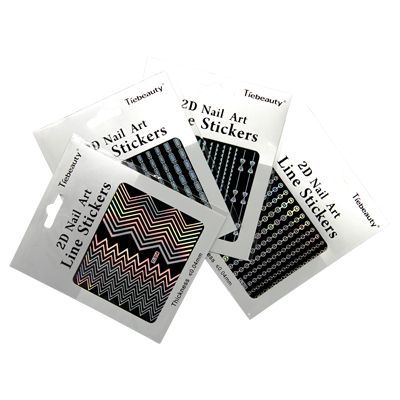 Стикеры для дизайна  Nail Art Line