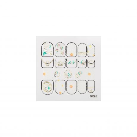 Наклейки для ногтей E.co Nails SP082