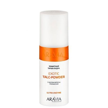 Тальк-пудра перед депиляцией с экстрактом вербены ARAVIA Professional ExoticTalc-Powder 150г.