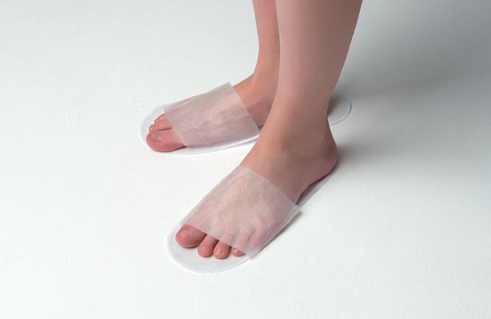 Тапочки "Процедурные" белые, 100шт./уп.