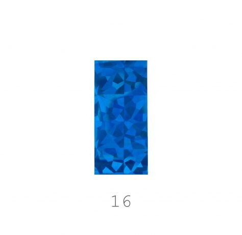 Фольга E.Co Nails для дизайна ногтей в пакете №16