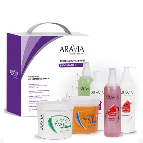 ARAVIA PROFESSIONAL Набор-мини для мастера шугаринга №1/3