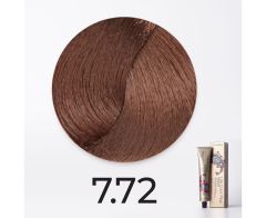 Краска для волос FarmaVita Life Color Plus 7.82/7.72 блондин коричнево-перламутровый, 100мл