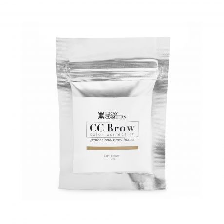 Хна для бровей CC Brow (light brown) в саше (светло-коричневый), 10 гр
