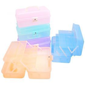 Чемодан пластиковый Planet Nails средний