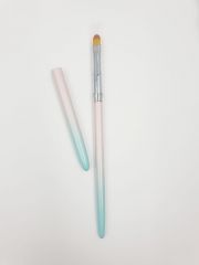 Кисть полукруглая с колпачком &quot;Градиентная&quot;