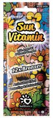 Крем для солярия 12 бронзаторов, масло арганы, витамином Е SolBianca Sun Vitamin15 мл.