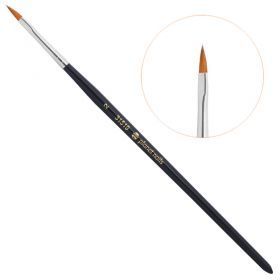 Кисть Planet Nails акриловая "язык" №2 (31519.2)