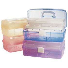 чемодан пластиковый большой 405х215х164мм.